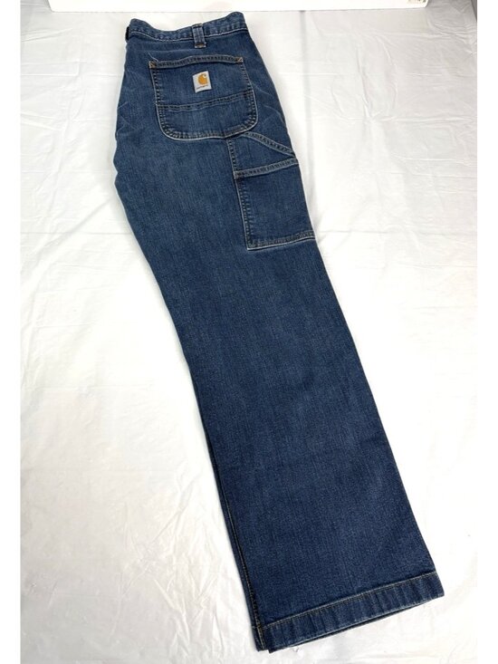 Carhartt Rugged Flex Relaxed Fit Denim Jeans Mens 38x30 (29” Measured) 102808 - Picture 1 of 14